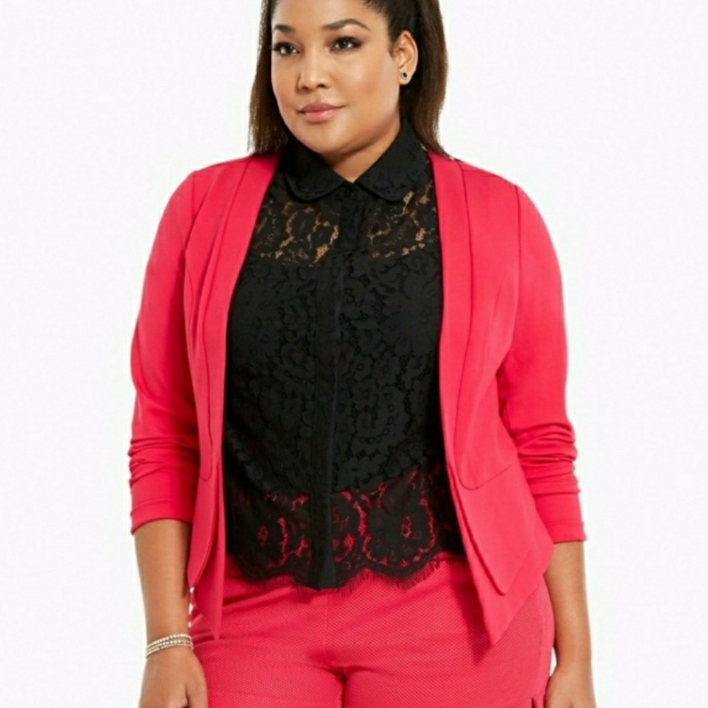 Torrid Pink Blazer